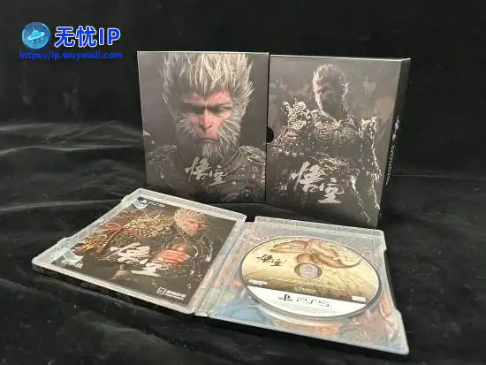 《黑神话：悟空》国行实体版开箱！铁盒徽章超精致