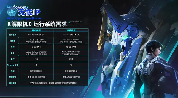 国产科幻机甲对战大作!西山居《解限机》今日全球公测