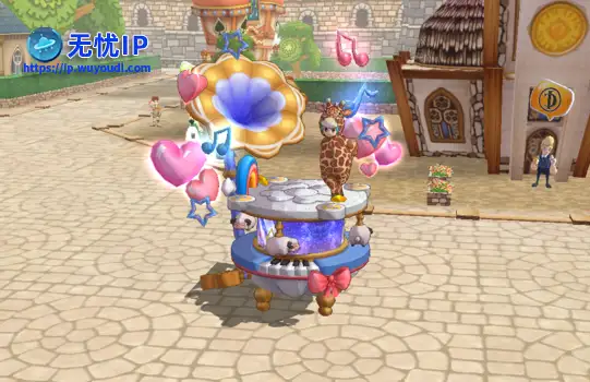 华丽的八音盒  《希望OL》首款双人坐骑