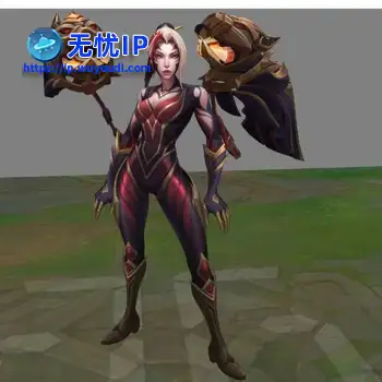 Uzi卡莎名人堂皮肤局内建模曝光！这波你给几分？