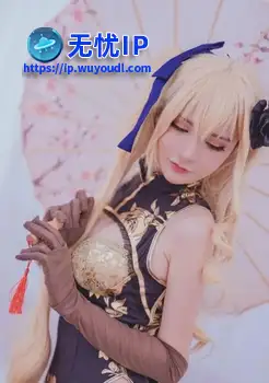 Coser高清壁纸分享&&前羽_rr-fate\\白丝旗袍