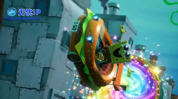 《索尼克赛车》联动海绵宝宝：骚扰章鱼哥 畅游比奇