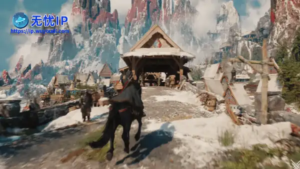 《巫师4》新地区曝光！松林苍翠雪峰耸立 画面震撼