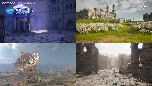 韩国虚幻5 MMORPG新作《星光》放出八大场景截图