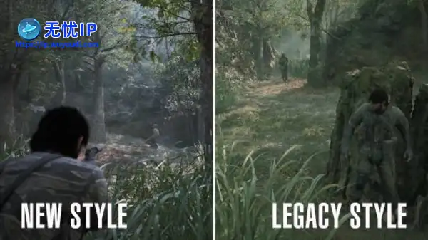 《MGS3RE》有现代和怀旧两种模式 视角滤镜皆不同